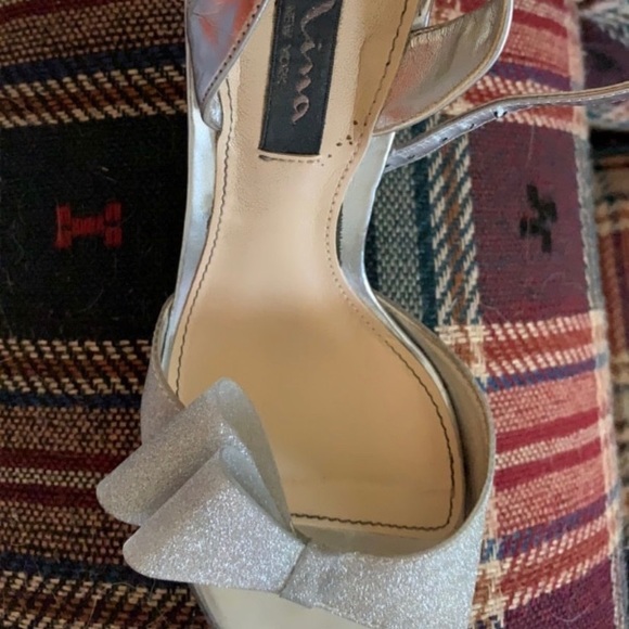 Sparkling high heels. Used! - Picture 3 of 4